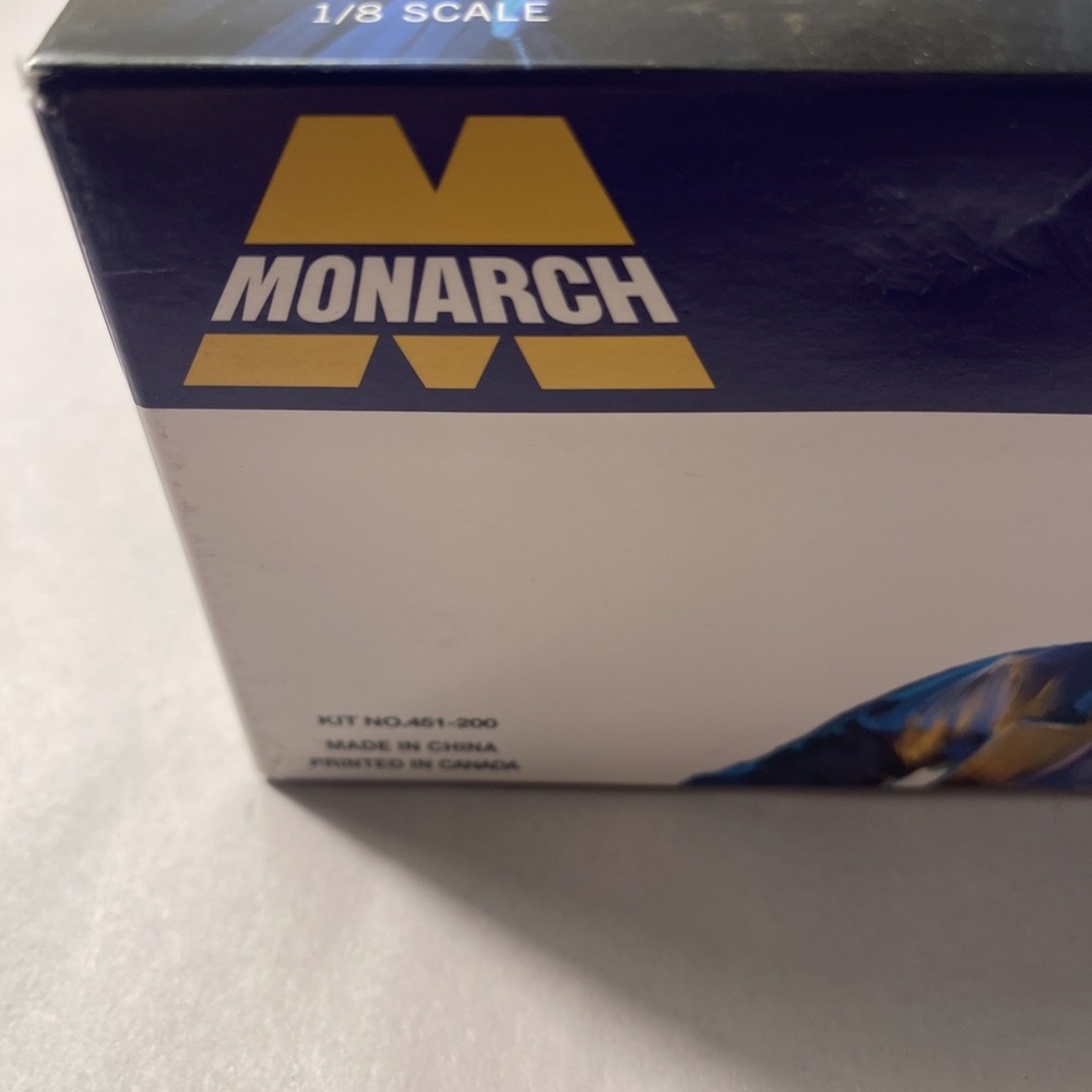 Monarch 1/8 Scale The Fly Model Kit New Open Box 451-200 2022 - Picture 4 of 13